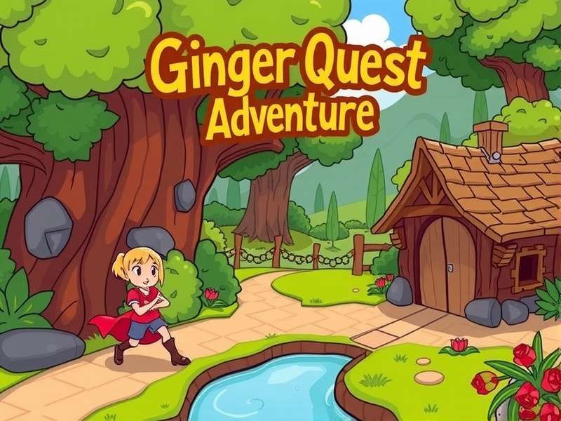 Ginger Quest Adventure Game Cover